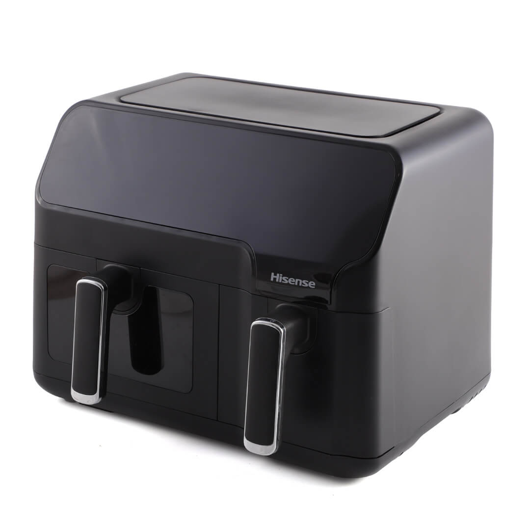 Hisense Electronic 8.6L Dual Air fryer with LED Touch Control Panel – Black - Image 3