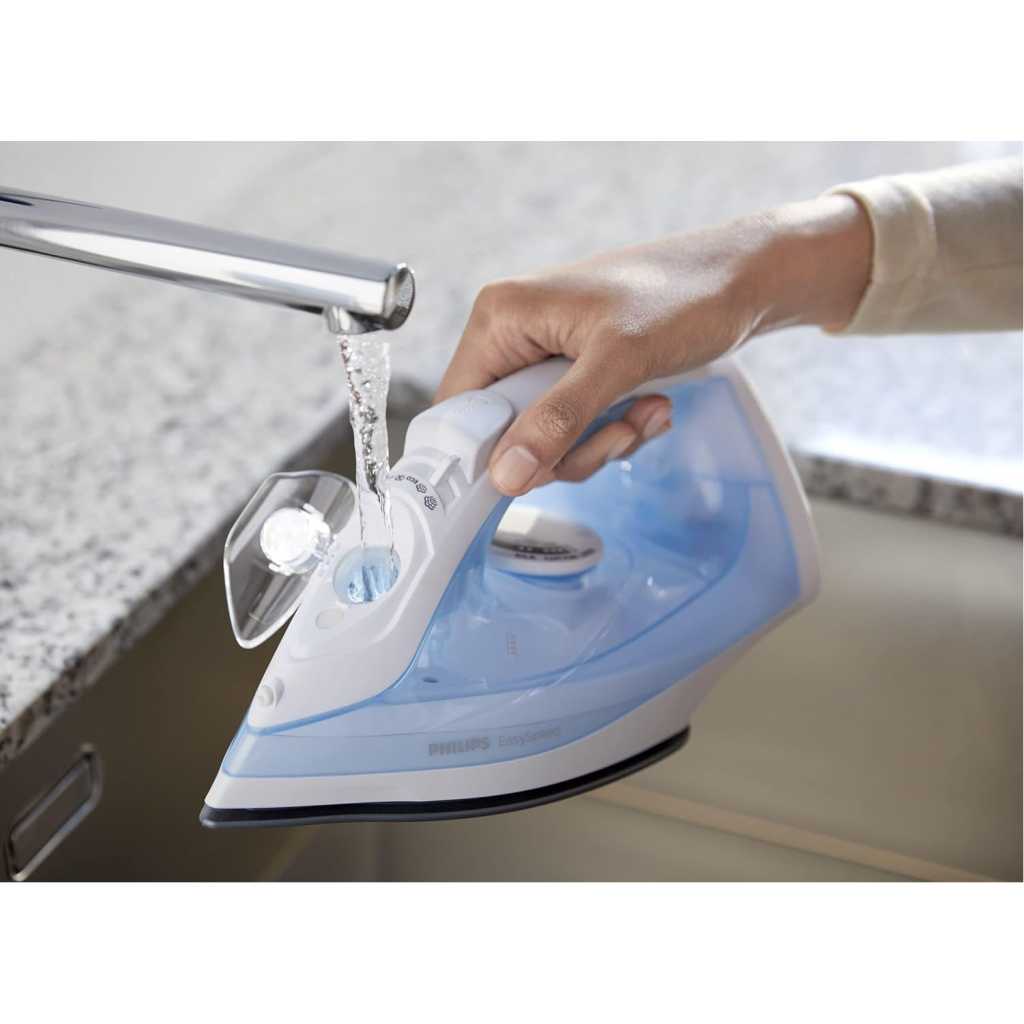 Philips EasySpeed Steam Iron GC1740/26, Steam Boost Up to 90g, Non-stick Soleplate – Blue. - Image 3