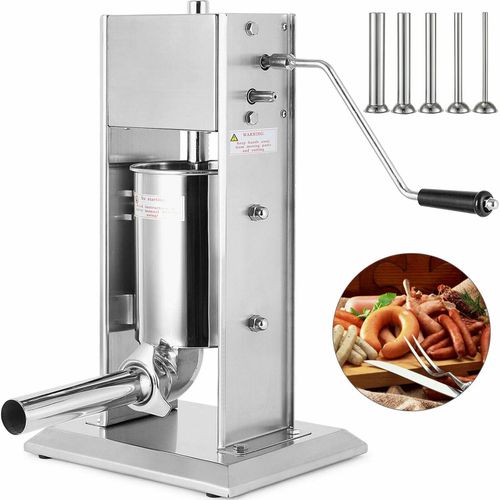 Electro master sausage maker SGM2103 – 3L Stainless Steel Sausage Stuffer Machine