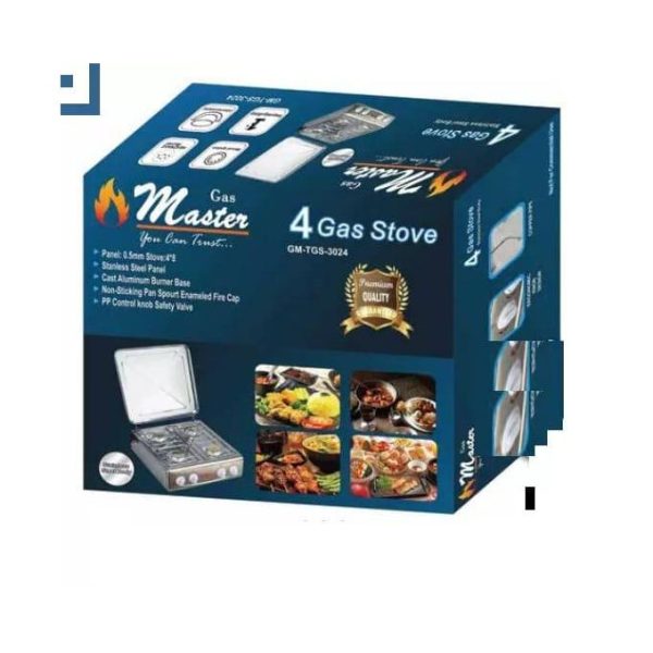 ElectroMaster 4-Gas Burner Stove